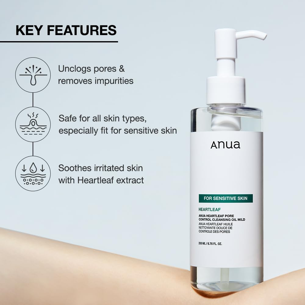 Anua - Heartleaf Pore Control Cleansing Oil Mild