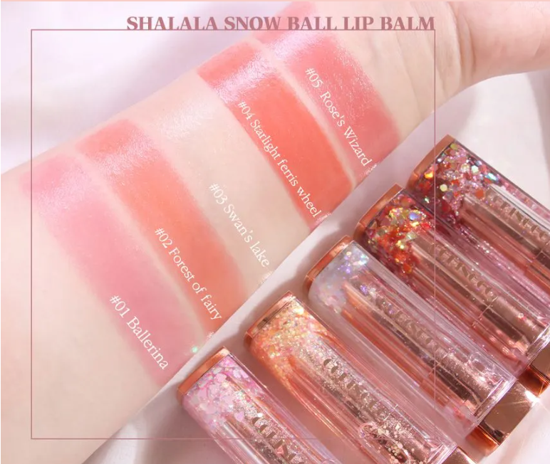 CORINGCO - Shalala Snow Ball Lip Balm #05 Roses´s Wizard