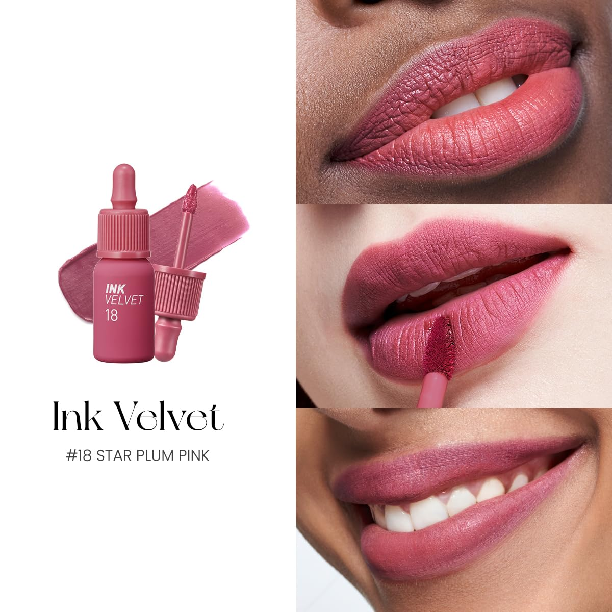 PERIPERA Ink Velvet Tint  #18 Star Plum Pink