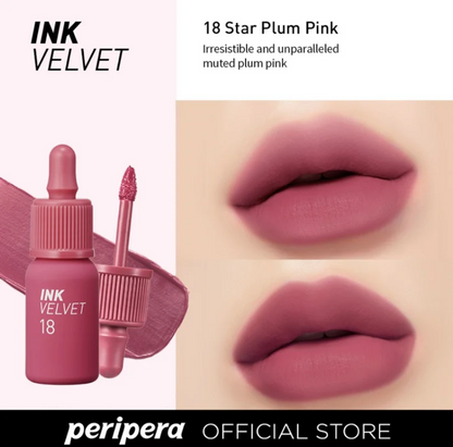 PERIPERA Ink Velvet Tint  #18 Star Plum Pink