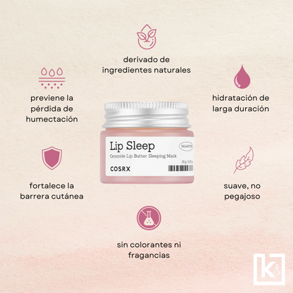 COSRX - Balancium Ceramide Lip Butter Sleeping Mask