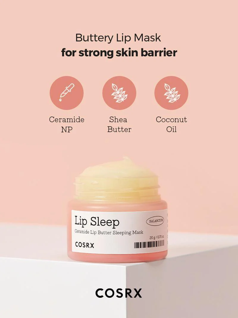 COSRX - Balancium Ceramide Lip Butter Sleeping Mask