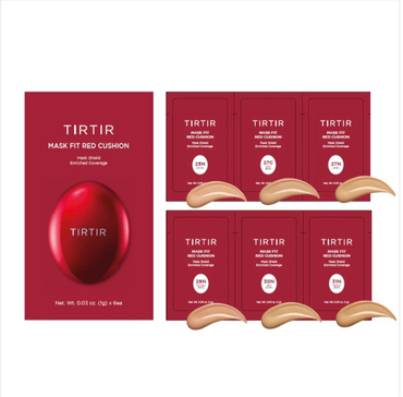 TIRTIR- Mask Fit Red Cushion 6 Shade Trial Kit