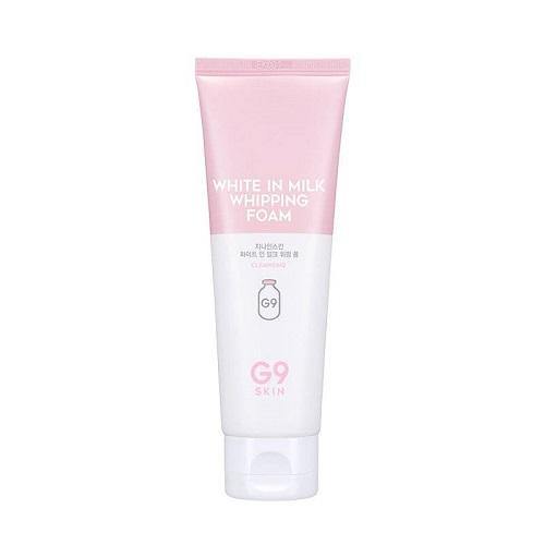 G9SKIN - White In Milk Whipping Foam 120ml - Efecto Glow Skincare