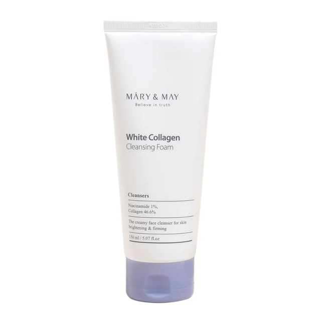 Mary & May-White Collagen Cleansing Foam 150ml