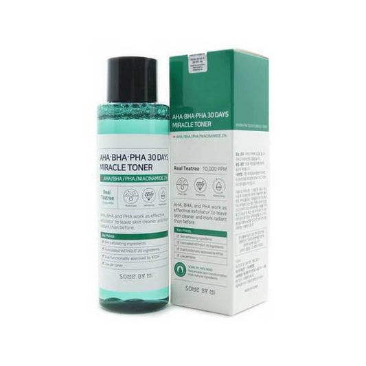 [SOME BY MI ]- AHA, BHA, PHA 30 Days Miracle Toner 150ml - Efecto Glow Skincare