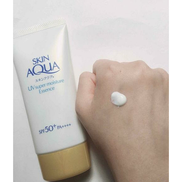 Skin Aqua UV Super Moisture Essence SPF 50+ PA++++ - Efecto Glow Skincare