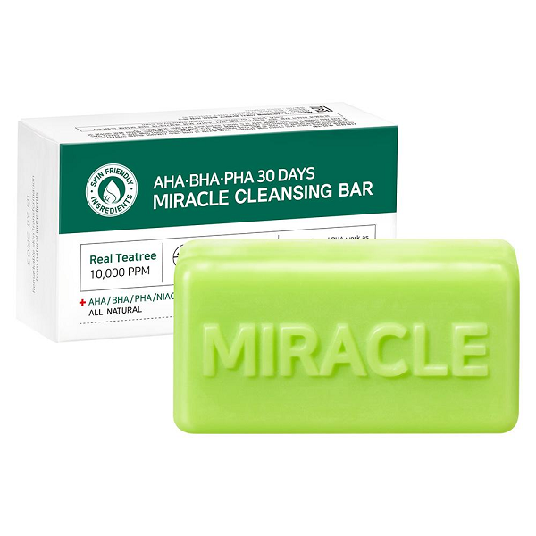 [SOME BY MI ]AHA, BHA, PHA 30 Days Miracle Cleansing Bar - Efecto Glow Skincare